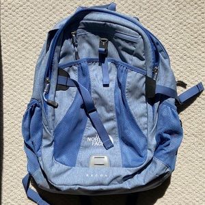 North Face Recon Backpack in Vintage Blue Heather